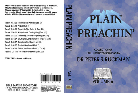 Plain Preachin' Volume 6 - MP3