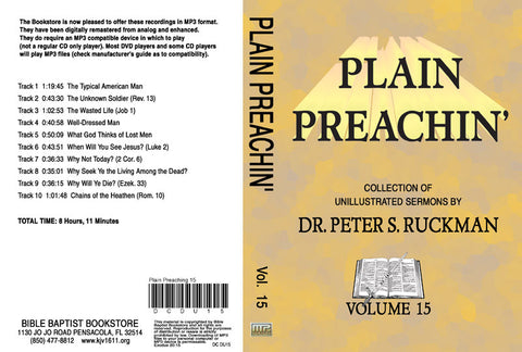 Plain Preachin' Volume 15 - MP3