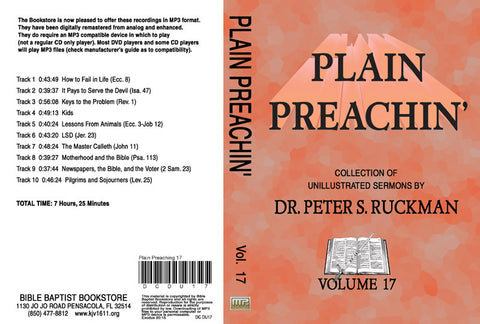 Plain Preachin' Volume 17 - MP3