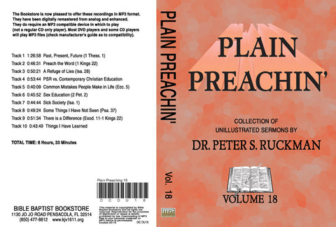 Plain Preachin' Volume 18 - MP3