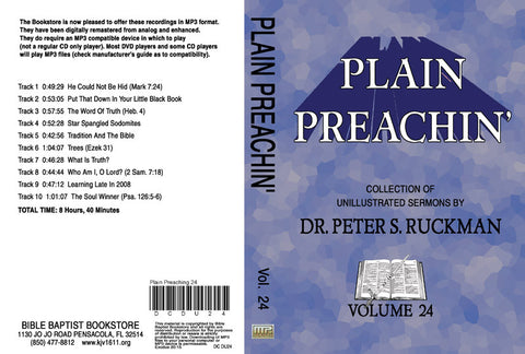 Plain Preachin' Volume 24 - MP3