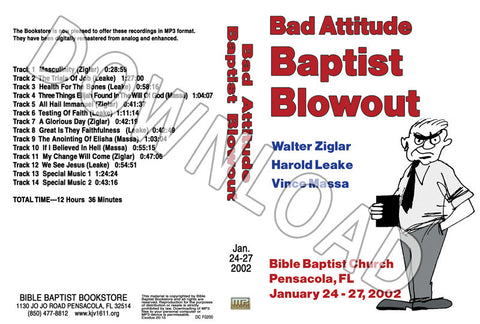 2002 January Blowout Sermons - Downloadable MP3