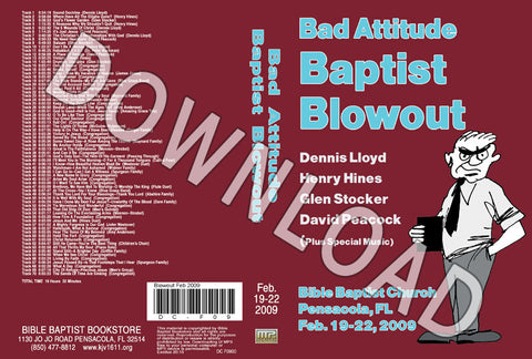 February 2009 Blowout Sermons & Music - Downloadable MP3