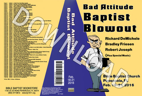 February 2016 Blowout MP3 Sermons & Music - Downloadable MP3