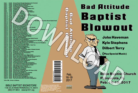 February 2017 Blowout MP3 Sermons & Music - Downloadable MP3
