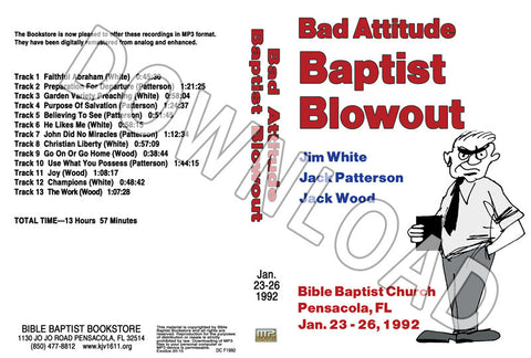 1992 January Blowout Sermons - Downloadable MP3