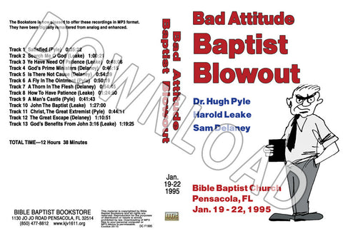 1995 September Blowout Sermons - Downloadable MP3