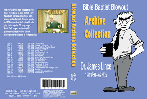 James Lince: Bible Baptist Blowout Archive - MP3