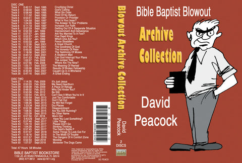 David Peacock: Bible Baptist Blowout Archive - MP3