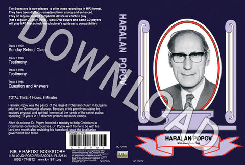 Haralan Popov: Bible Baptist Blowout Archive -  Downloadable MP3