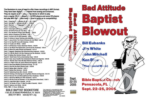 September 2005 Blowout Sermons & Music - Downloadable MP3