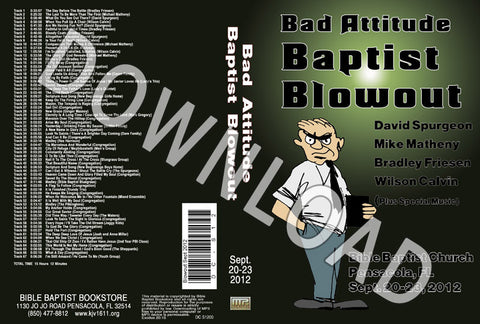September 2012 Blowout MP3 Sermons & Music - Downloadable MP3