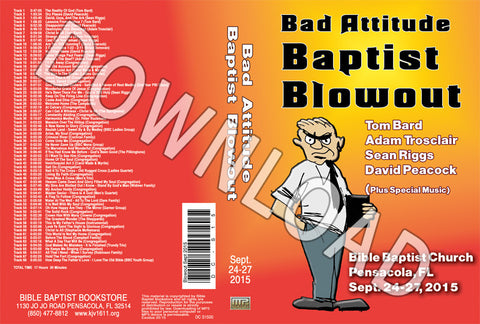 September 2015 Blowout MP3 Sermons & Music - Downloadable MP3