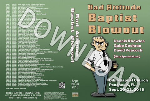 September 2018 Blowout MP3 Sermons & Music - Downloadable MP3