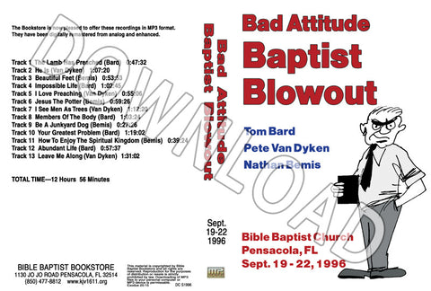 1996 September Blowout Sermons - Downloadable MP3