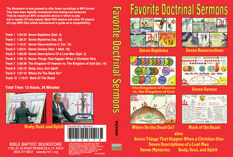 Doctrinal Sermons Collection - MP3
