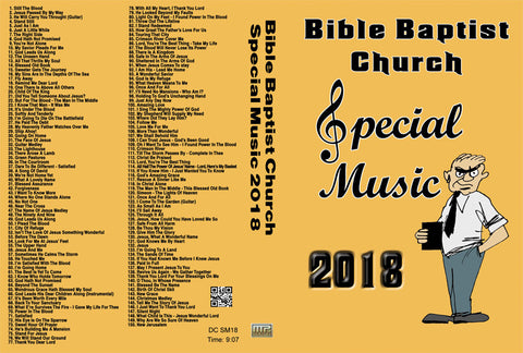 2018 Bible Baptist Church Special Music MP3
