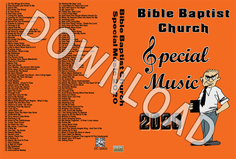 2020 Bible Baptist Church Special Music - Downloadable MP3