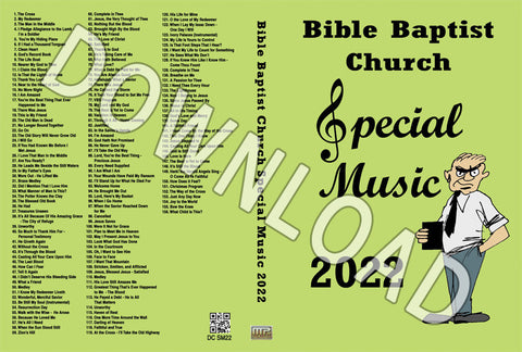 2022 Bible Baptist Church Special Music - Downloadable MP3