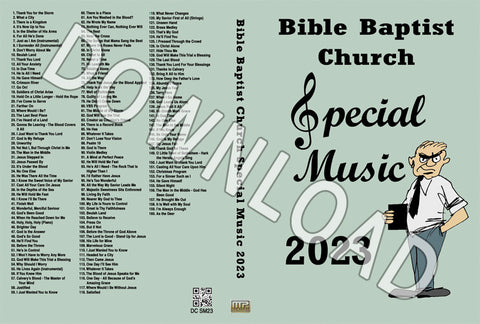 2023 Bible Baptist Church Special Music - Downloadable MP3