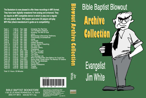 Jim White: Bible Baptist Blowout Archive - MP3
