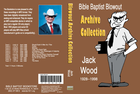 Jack Wood: Bible Baptist Blowout Archive - MP3
