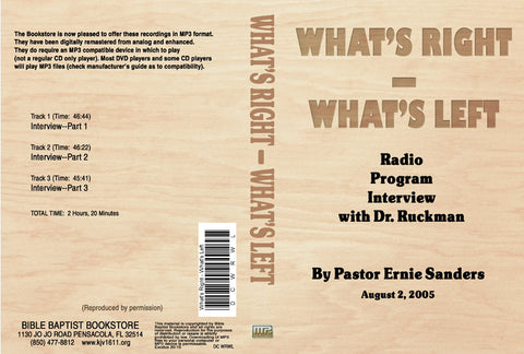 WRWL Radio Interview - MP3