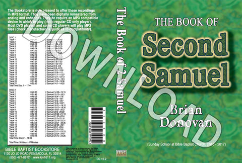 Brian Donovan: 2 Samuel - Downloadable MP3