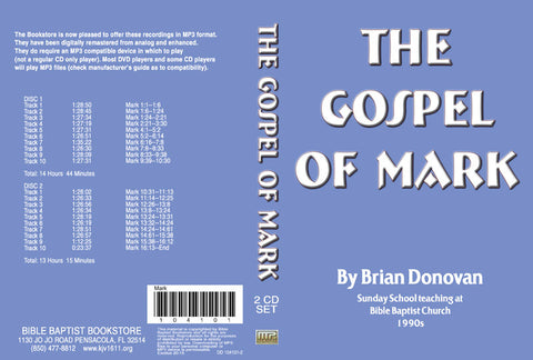 Brian Donovan: The Gospel of Mark - MP3