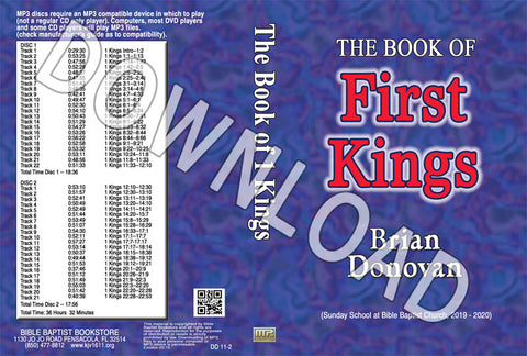 Brian Donovan: 1 Kings - Downloadable MP3