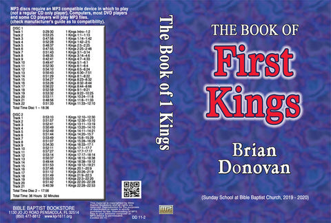 Brian Donovan: 1 Kings - MP3