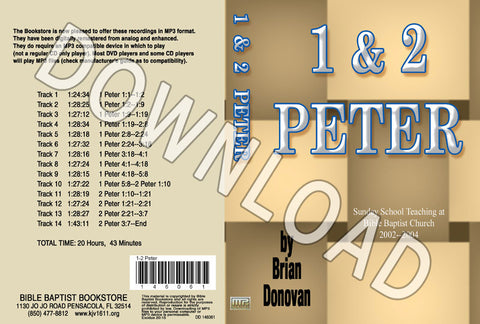 Brian Donovan: 1 & 2 Peter - Downloadable MP3
