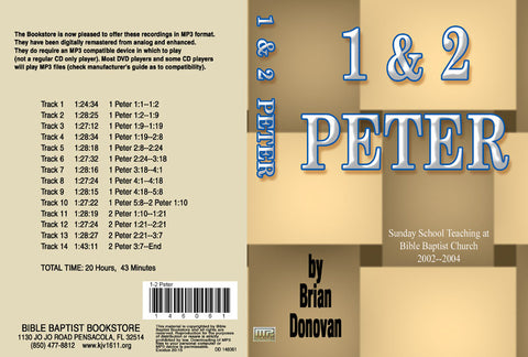 Brian Donovan: 1 & 2 Peter - MP3