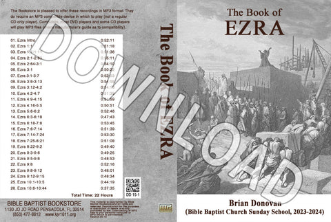 Brian Donovan: Ezra - Downloadable MP3