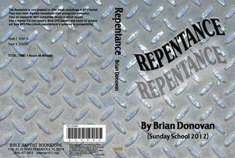 Brian Donovan: Repentance - MP3