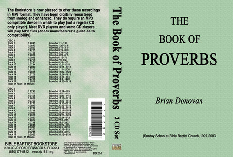 Brian Donovan: The Book of Proverbs - MP3