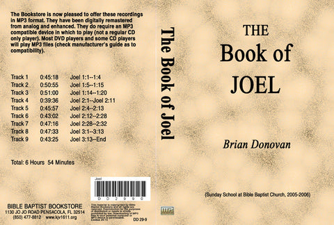 Brian Donovan: The Book of Joel - MP3