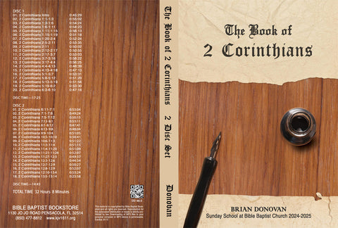 Brian Donovan: 2 Corinthians 2024 - 2025 - MP3