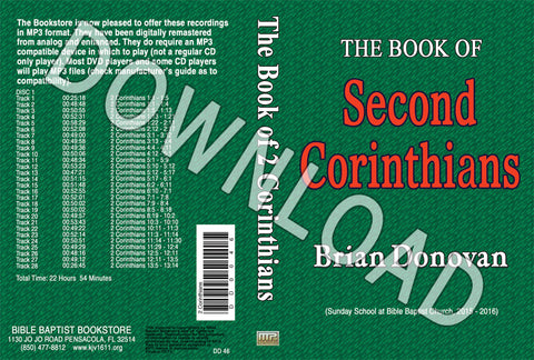 Brian Donovan: 2 Corinthians - Downloadable MP3