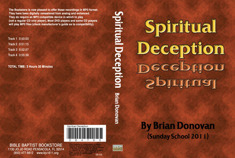 Brian Donovan: Spiritual Deception - MP3