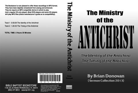Brian Donovan: The Ministry Of The Antichrist - MP3