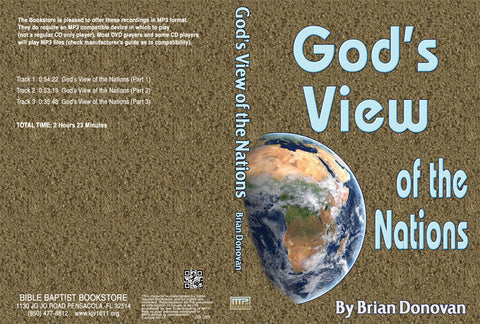 Brian Donovan: God's View of the Nations - MP3