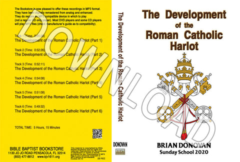 Brian Donovan: The Development of the Roman Catholic Harlot - Downloadable MP3