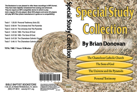 Brian Donovan: Special Study Collection Volume 1 - MP3