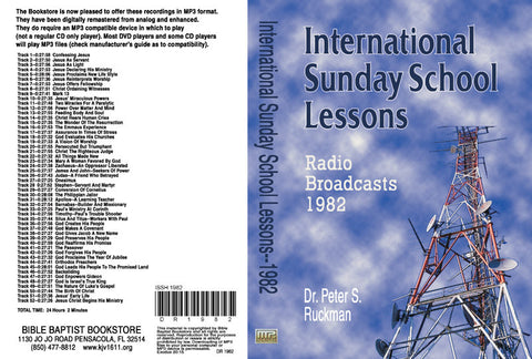 International Sunday School Lessons 1982 - MP3
