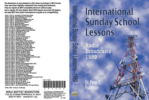 International Sunday School Lessons 1989 - MP3
