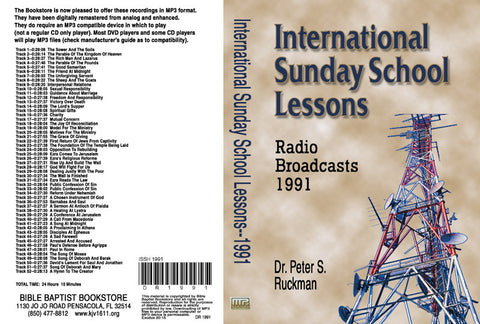International Sunday School Lessons 1991 - MP3