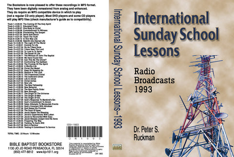International Sunday School Lessons 1993 - MP3