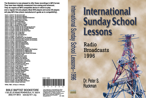 International Sunday School Lessons 1996 - MP3