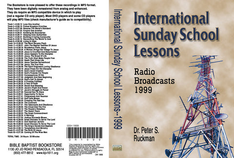 International Sunday School Lessons 1999 - MP3